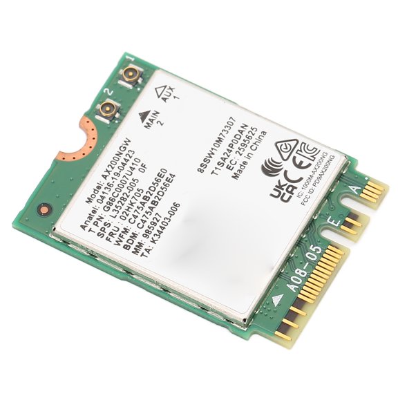 Wireless WiFi 6 Network Card, Dual Band 2.4G/5G 3000Mbps Bluetooth 5.1 Adapter for Windows 10/11