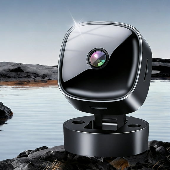 Wireless WiFi Card Camera, Indoor Security Camera, Remote Monitoring Camera, Home Surveillance, Wireless Camera, High-Definition Camera, Wide-Angle Camera, Night Vision Camera