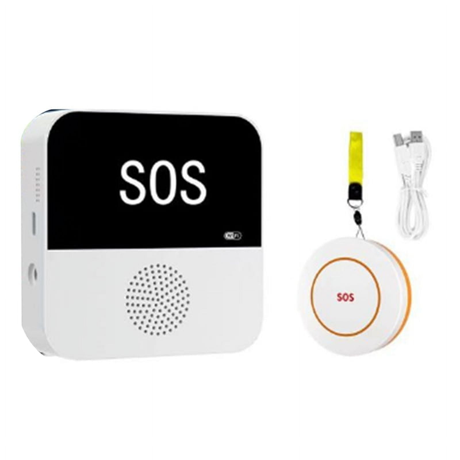 Wireless WiFi Elderly Caregiver Pager SOS Call Button Emergency SOS