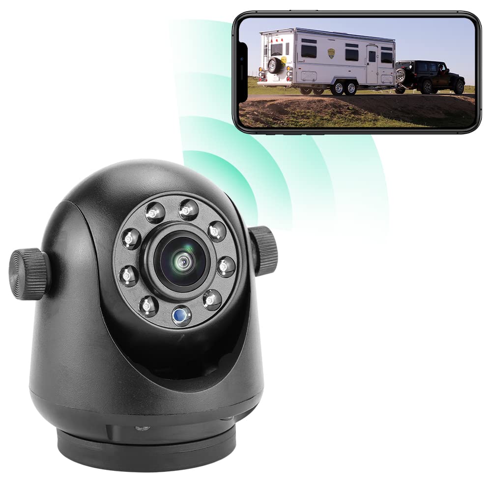 Wireless WiFi Hitch Camera, GreenYi 5G HD 720P Backup Camera