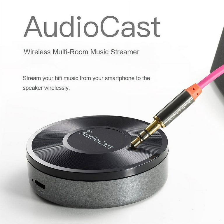 Audiocast M5 Dlna Airplay Adapter Wireless Wifi Music Audio Streamer  Receiver Audio Music Speaker F