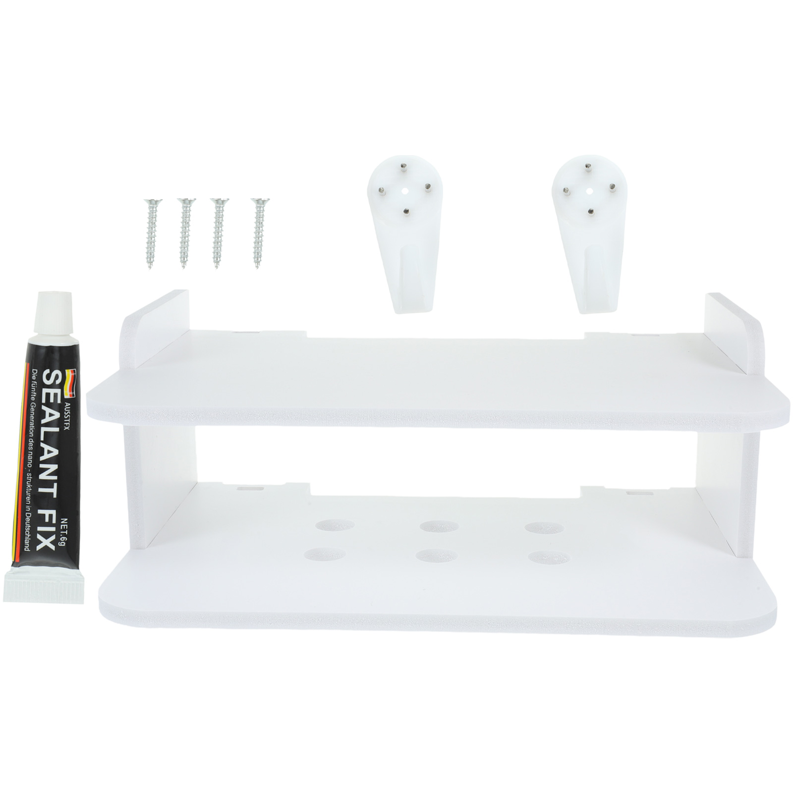 Wireless Wifi Router Wallmounted Storage Rack Hanging Display Shelf Remote Control Routers