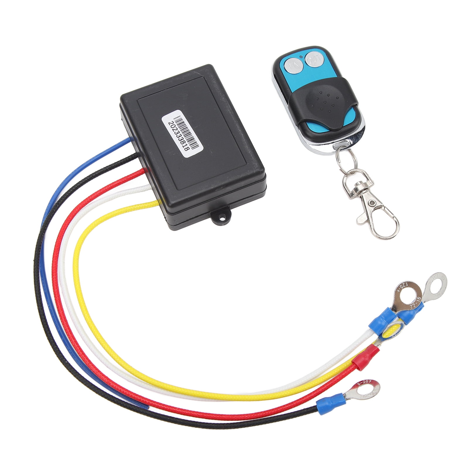 Wireless Winch Remote Control Kit, Universal Fit Electric Winch