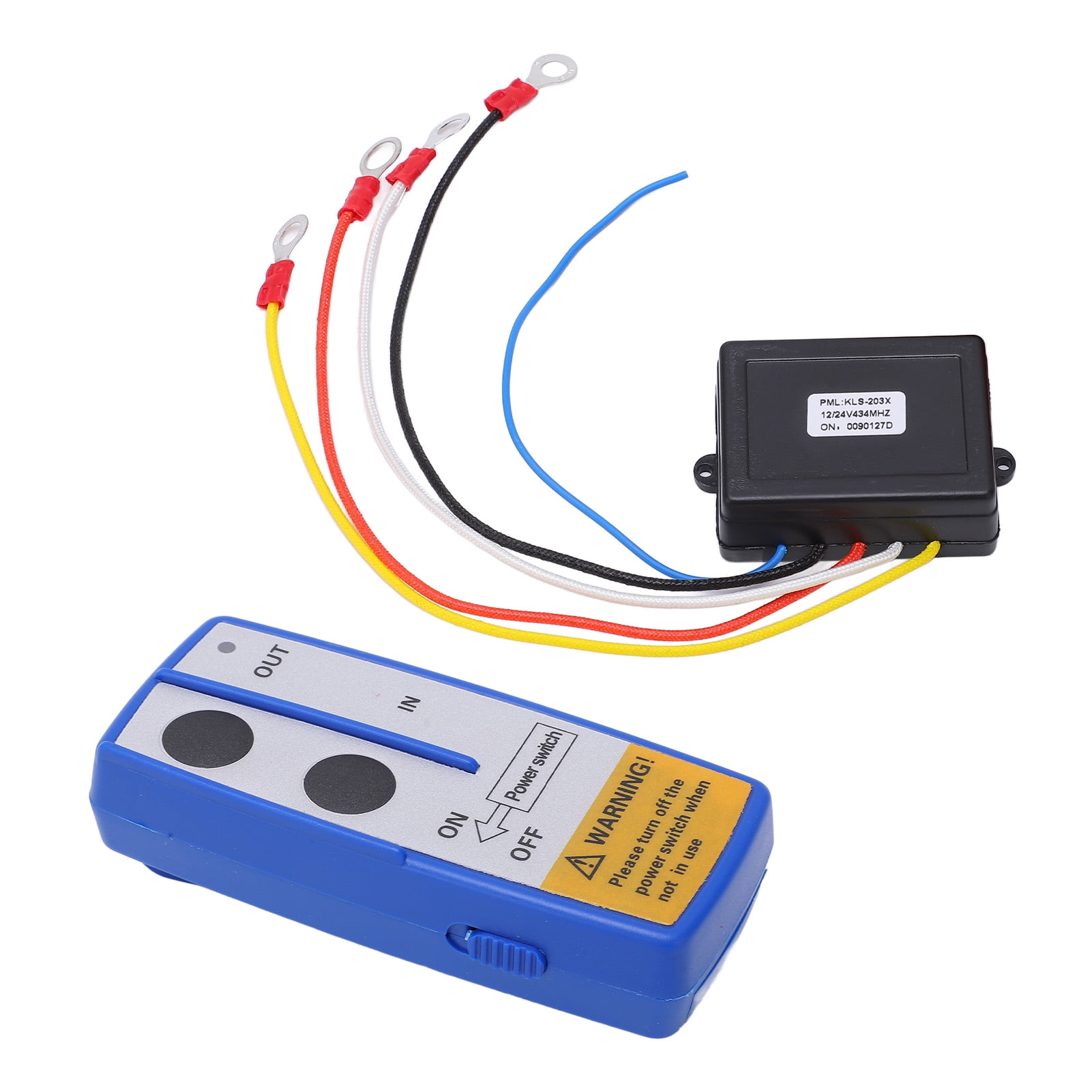Wireless Winch Remote Control Kit, Universal Winch Wireless Remote Control Switch Kit With