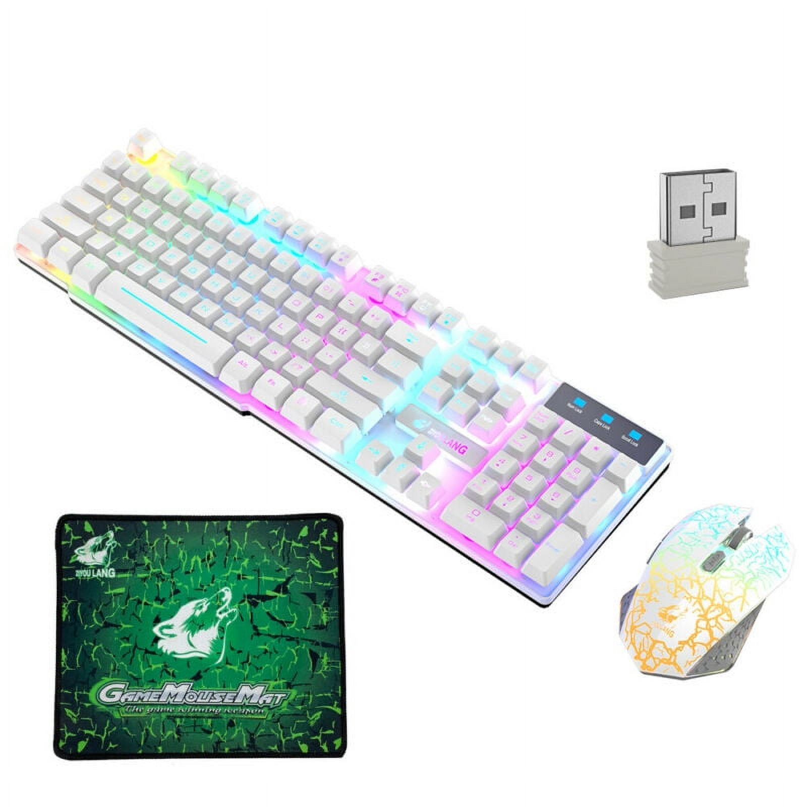 Wireless Mouse Use Keyboard And Mouse With Ps4 Compact RGB Backlit - Main Image