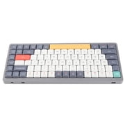 Wireless Wireless Mechanical Keyboard 84 Keys 2.4G+BT5.0+Type C 3 Connections 75% Low Profile Layout Keyboards RGB Light Effect For Tablet Laptop Smartphone