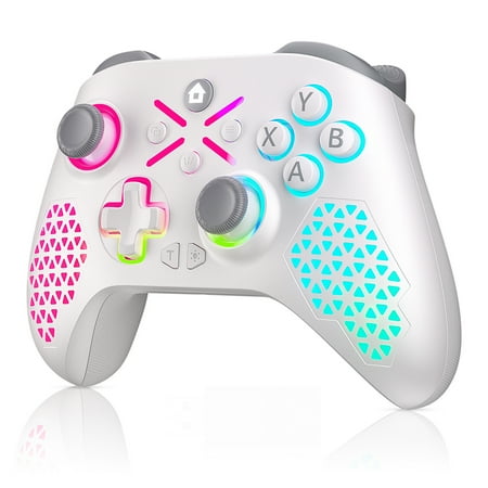 Wireless Xbox Controller for Xbox One, with RGB LED Support Button Mapping and Turbo Function Compatible with Xbox One, XboxOne X/S, Xbox Series X/S ,Windows PC