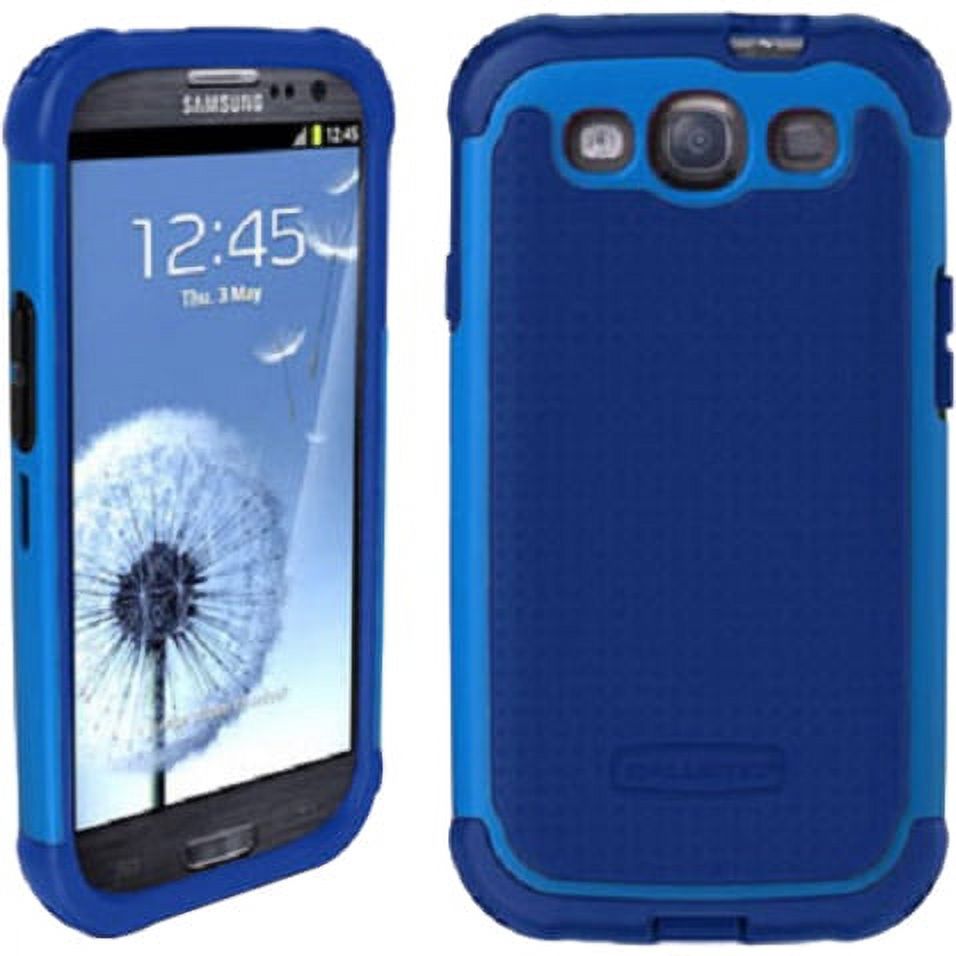 Wireless Xcessories Ballistic Samsung Galaxy S III Shell Gel Case, Light Blue/Navy, SG0930-M775. - image 1 of 3