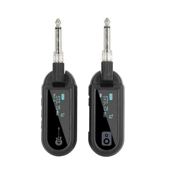 Wireless audio transceiver, 6.35mm And Set Uhf Adjustable And Play Real-time 6.35mm And 3.5mm Receiver Set Adjustable 6.35mm 3.5mm And Play 20hz-20khz And 3.5mm And Mewmewcat