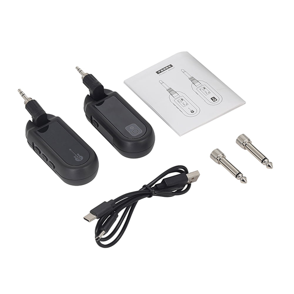Wireless audio transceiver,And 3.5mm And 20hz-20khz 6.35mm And 3.5mm Adjustable 6.35mm And Play Real-time Set Uhf Adjustable Uhf Adjustable Rusuo Hxber Receiver Buzhi