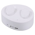 thumbnail image 1 of Wireless bluetooth headset and charging case,Mignova Ear Hanging Lightweight with Waterproof Sweatproof HD Stereo Sports Earphones for iPhone, iPad, Android Phones, Tablets (White), 1 of 8