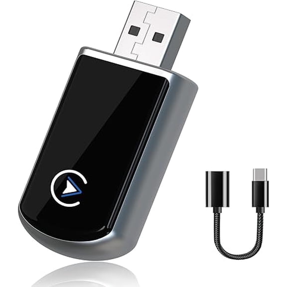 Wireless carplay adapter, fast and stable link wireless carplay, suitable for Android operating system, Apple iOS 10 and Android 1 suitable for 2014 cars.