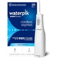 thumbnail image 1 of Wireless fast charging water flosser, battery operated and portable, suitable for travel and home, certified, waterproof can be used in the shower, white-02, packaging may vary, 1 of 4