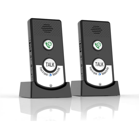Wireless for Home, Long Range Wireless Intercom System for Room to Room Comm cation, 2 Way Voice Intercom for Elderly, Seniors, and Kids