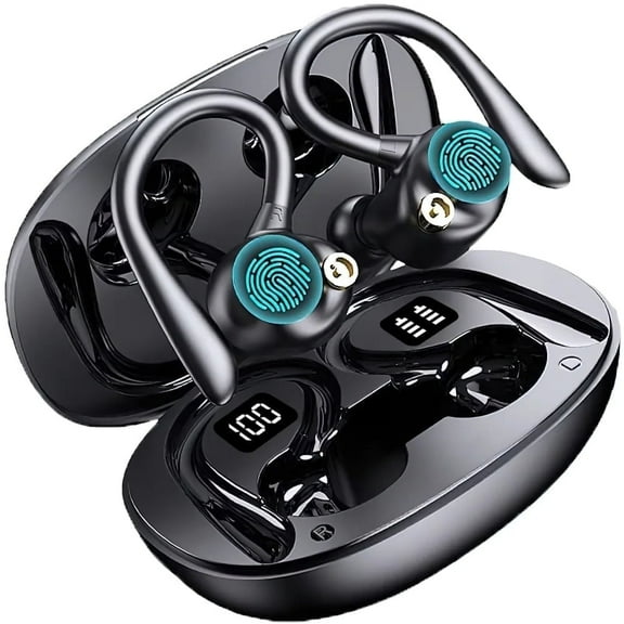Wireless headphones, HD calls, 40 hours of playback time, deep bass, suitable for sports/driving/running/fitness