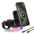thumbnail image 1 of Wireless iPhone Charging Station, 3 in 1 Wireless Charger Stand for Multiple iPhone Devices, Wireless Charger for iPhone 16/15/14/13/12/Pro/Pro Max, iWatch 10/SE/9/8/7/6/5/4/3/2, AirPods 2/3, 1 of 7
