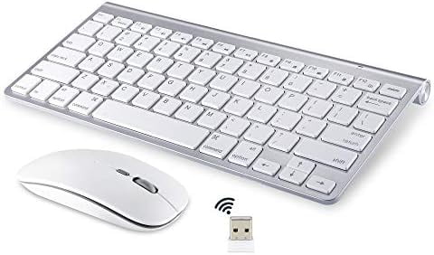Wireless keyboard and mouse compatible with iMac MacBook and Windows computers (Wireless Blueprint)