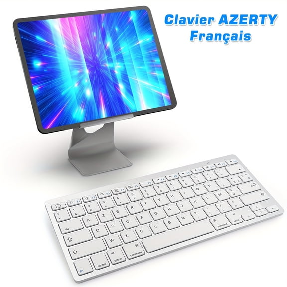 Wireless keyboard, stylish and slim scissor-switch keyboard, wireless keyboard, mini keyboard, computer keyboard.