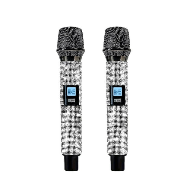 Wireless microphone Wireless Microphone UHF 200CH Adjustable Frequency