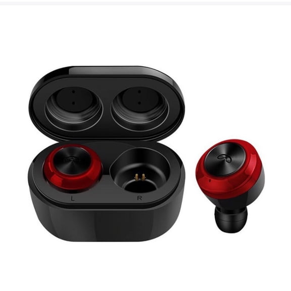 Wireless mini earphone with charging compartment