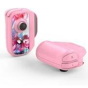 Wireless One-hand Gamepad Controller for PUBG Game Assistant Joystick Trigger Button for Mobile Phone-Pink