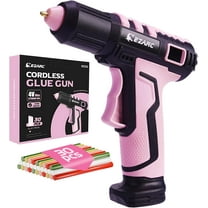 Wireless powerful hot glue gun, 15-second heating quick glue gun set, including 30 mini glue gun sticks