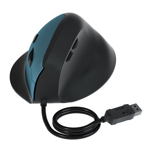 Wireless vertical mouse with ergonomic design for charging, wireless Bluetooth gaming, silent vertical mouse