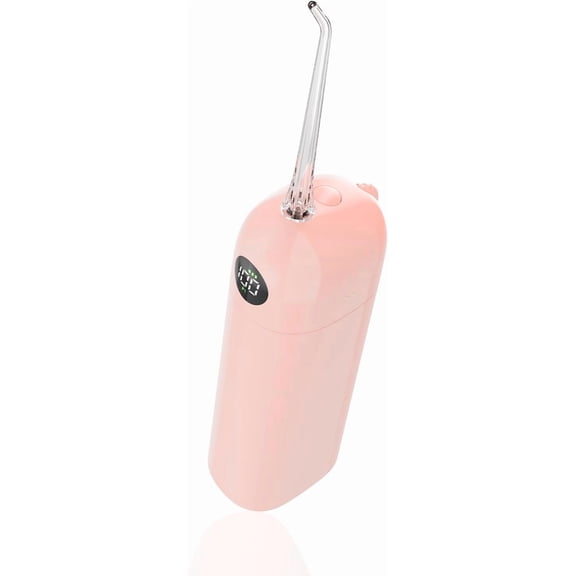 Wireless water flosser dental cleaner, 100 modes (20-150 variable pressure), portable electric flosser, for dental cleaning and flossing, 7 waterproof, 250 floss picks, suitable for adults and those