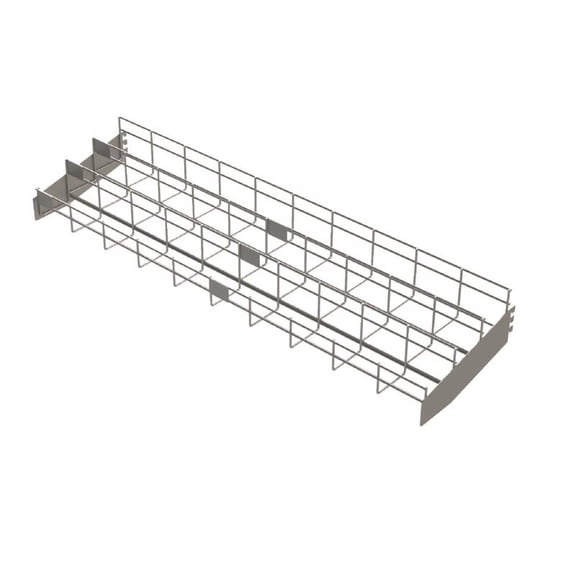 Black Drawer Slide Display Metal