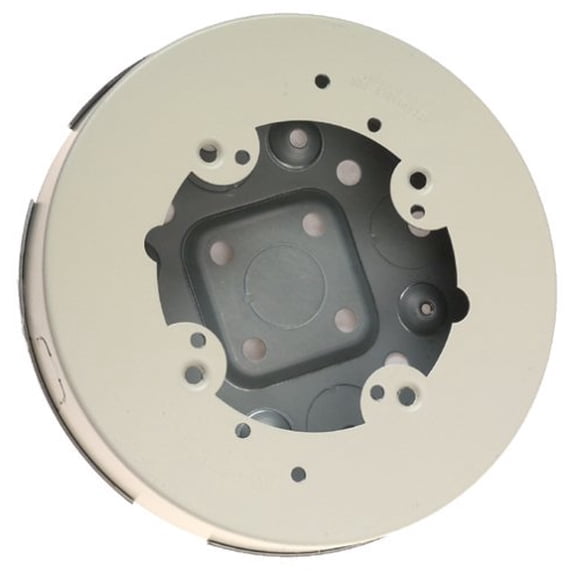 Wiremold Ivory Round Fixture Box B4F