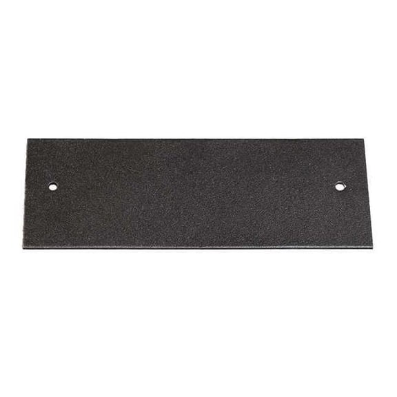 Blank Cover Plate,Gray,Steel, 2 x 5-1/2" OFR47-B