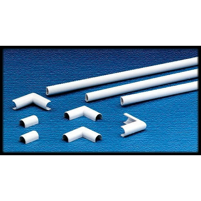 Wiremold C110 CordMate Cord Channel Kit, White