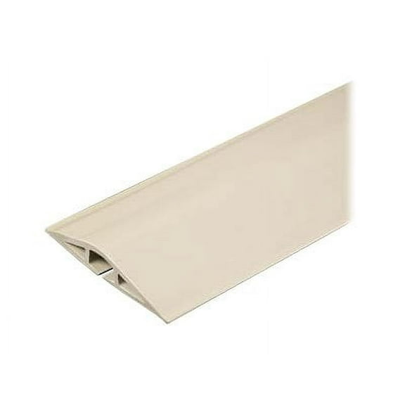Wiremold C2G Corduct Overfloor Cord Protector, 5" Ivory