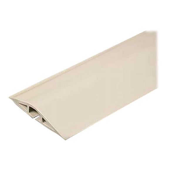 Wiremold CDI15 15' Ivory Corduct On-Floor Cord Protector