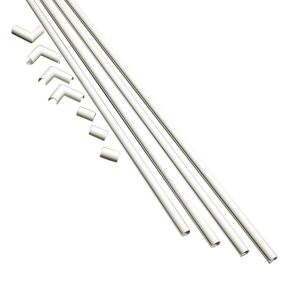 Wiremold CMK10 White CordMate Cord Cover Kit