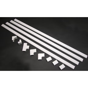 Wiremold CMK50 White CordMate II Cord Cover Kit