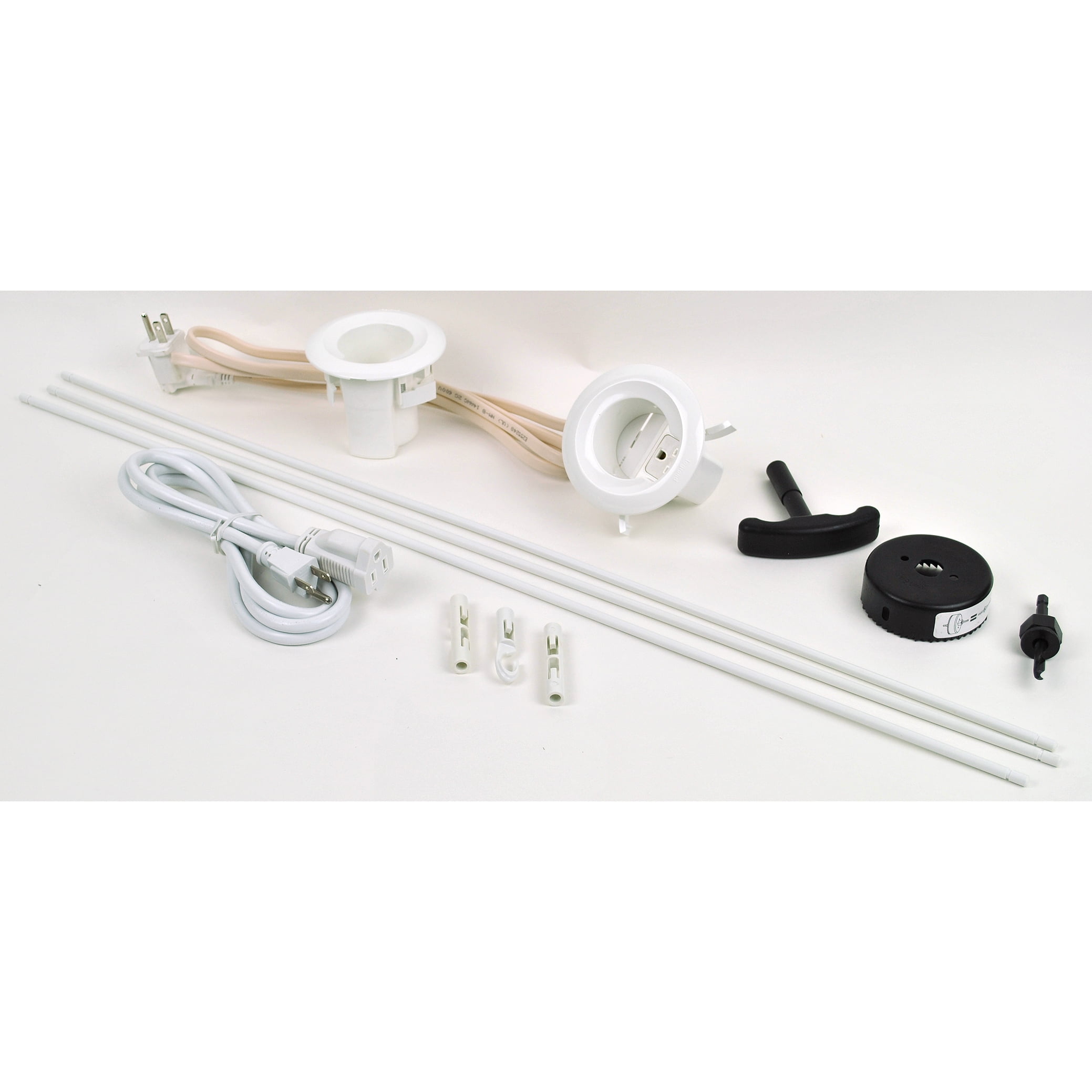 Wiremold Cord Management Kit in Wall Flat Screen TV Wire and Cable Hider