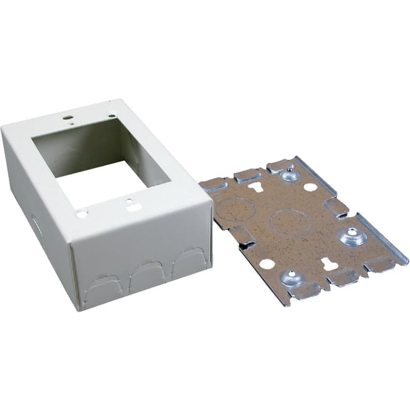 Legrand - Wiremold B35 Ivory Device Box, 1-3/4"