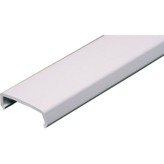 Wiremold Company Nmw1 Plastic Wire Channel, 5-Feet, White 2-Pack