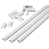 Wiremold CordMate Cord Channel Kit - Pack of 10