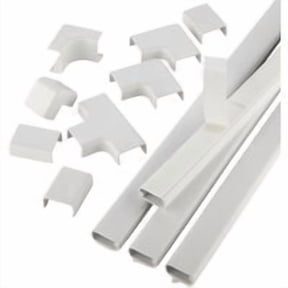 Wiremold CordMate II Computer & Home Entertainment Cord Cover Kit - Pack of 6 Pro Bulk Pack