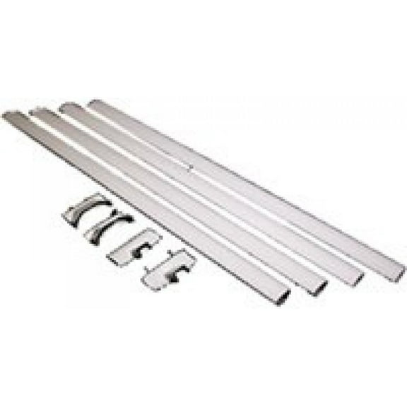 Wiremold Cordmate Cord Cover Kit Paintable Wall Cord Cover - White