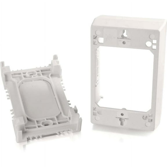 Wiremold Deep Box Fitting,White,PVC NM2048-WH