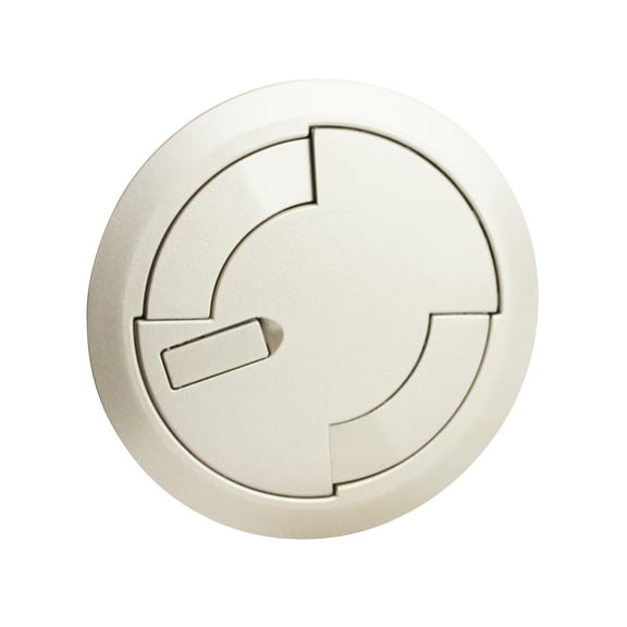 Wiremold Legrand 6ATCPNK 6" Recessed Prewired Assembly Poke-Thru, Nickel