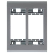 Wiremold Legrand G4049 Gray Non-Metallic Device Plate Cable Raceway F4, Gray