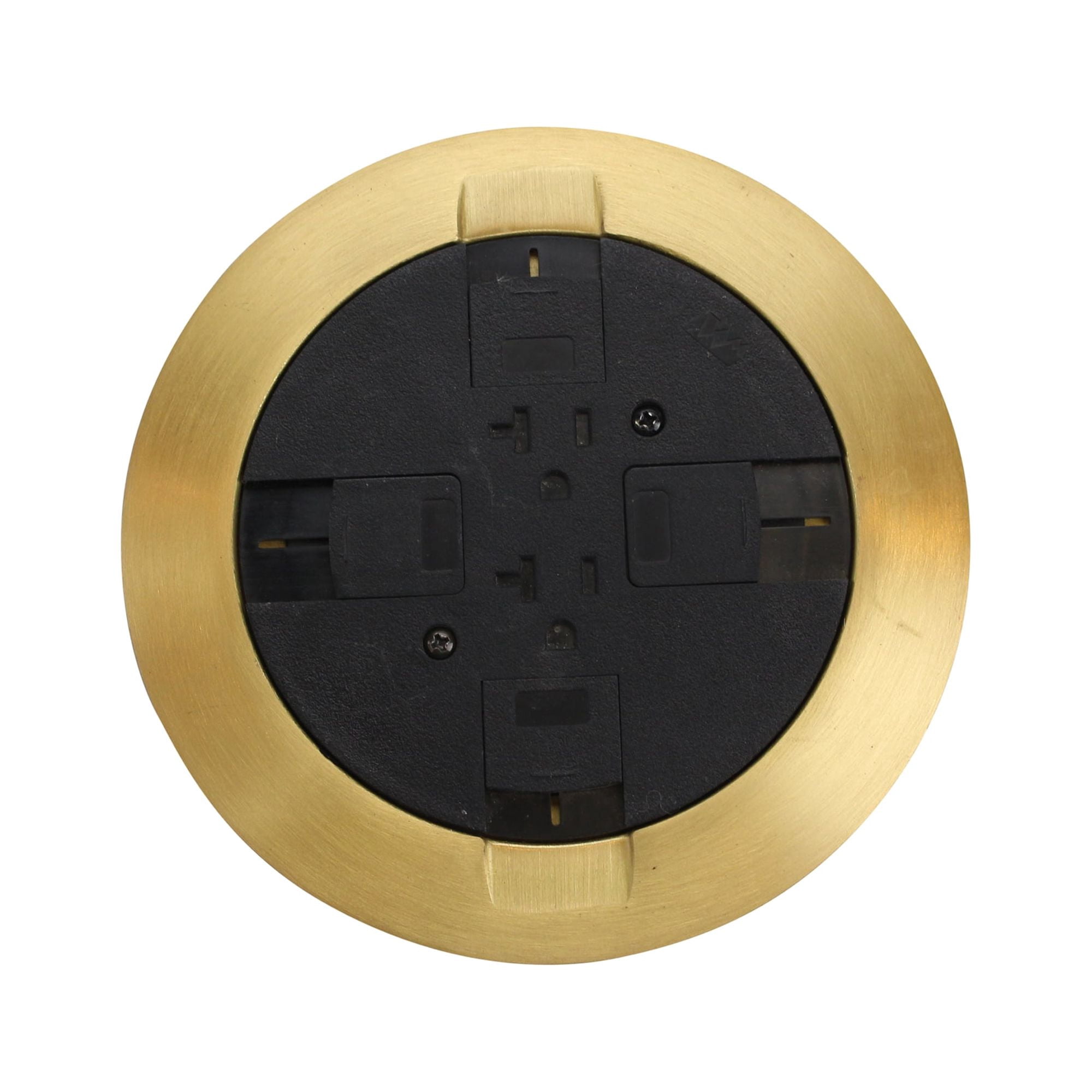 Boîtier électrique Legrand Wiremold 8ATC2PCRBK - Précâblé, Surface/ADA, Noir, Pour Installation Au Sol