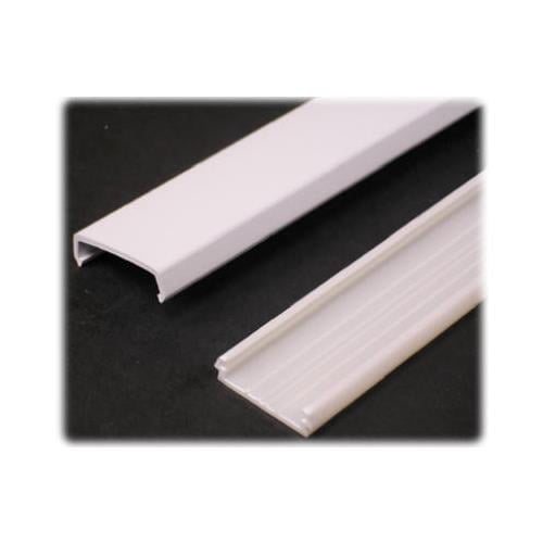 Wiremold NMW1 5-Ft. White Plastic Wire Channel