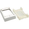 thumbnail image 1 of Wiremold Single Gang Plastic Switch/Outlet Box - Wall Outlet Box Plastic - White, 1 of 3