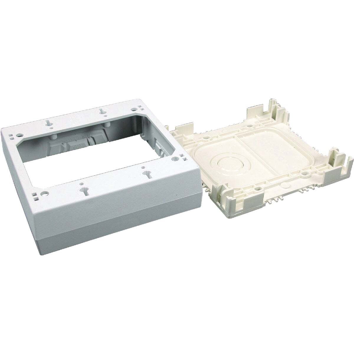 Wiremold 2-Gang White Box NMW3-2 - Walmart.com