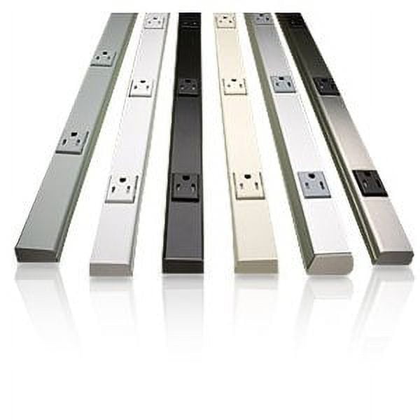 Wiremold Plugmold 2000 Steel 6Outlet Power Strip, Multi Electrical